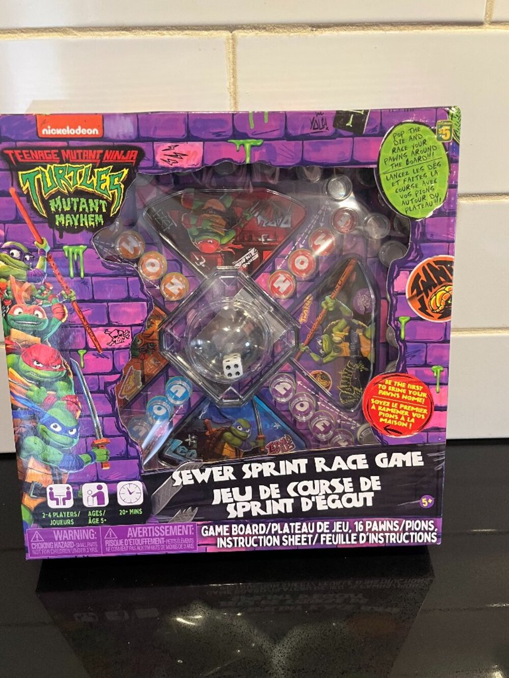 Teenage Mutant Ninja Turtles Sewer Sprint Race Game